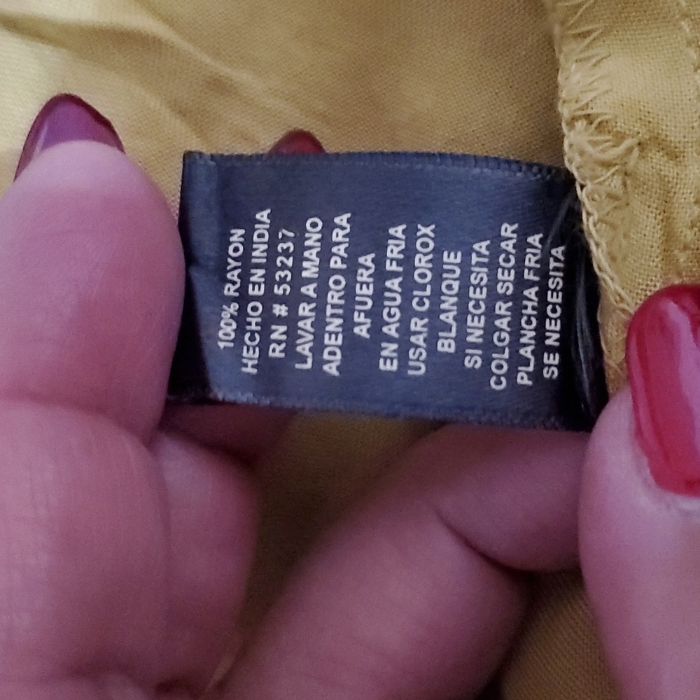 Mile Gabrielle Mustard Maxi shirt - Picture 12 of 15
